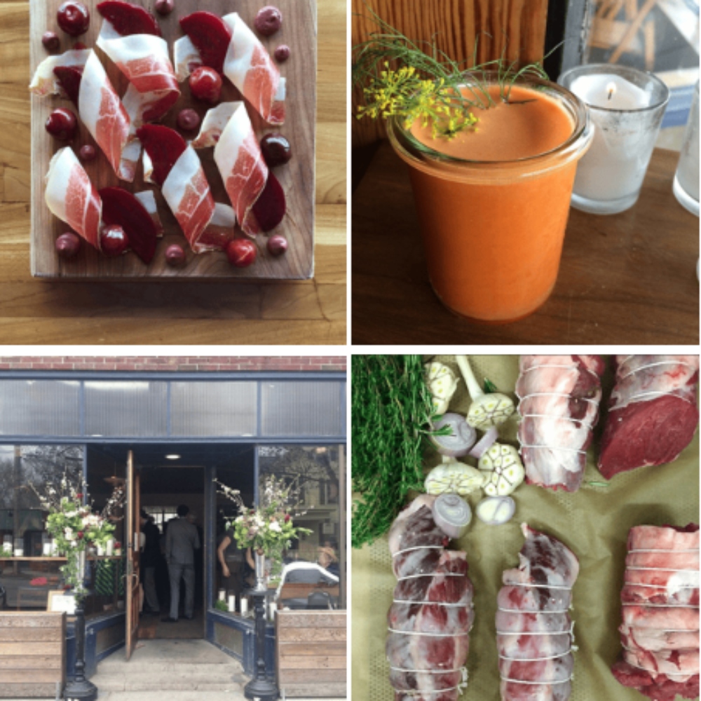 Forequarter food pictures collage