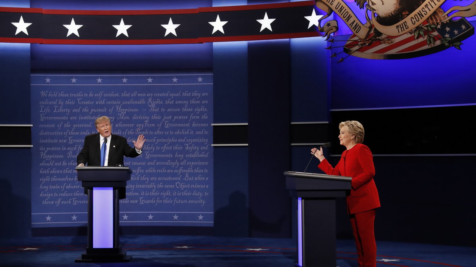 Trump vs clinton debate